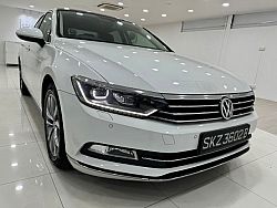 Volkswagen Passat B8 1.8 TFSI AT 2016 White Push Start Sunroof